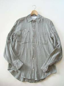 SHIPS購入 ARN Mercantile イングランド製長袖シャツ sizeS