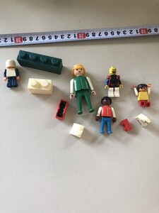 戸0413 LEGO ミニフィグ人形セットx5