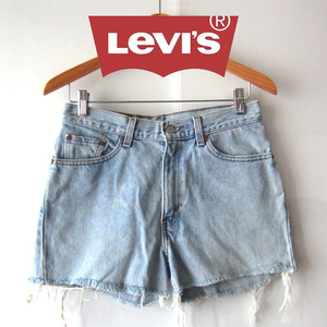 美品　LEVI’S／リーバイス★　512　カットオフデニム　ショートパンツ