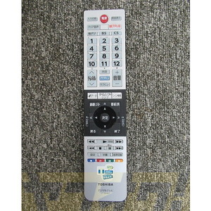 【中古】REGZA TOSHIBA【送料無料】テレビリモコン CT-90467 東芝 レグザ 純正リモコン