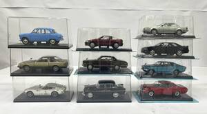 ●12-32【中古品】国産名車コレクション1/24 Toyota Toyopet Corona Sera MarkⅡなど10台まとめ