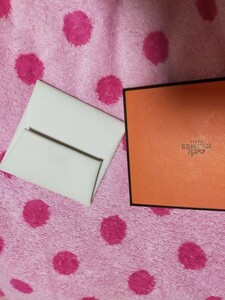 エルメス　HERMES　バスティア　カルヴィ　コインケース　小銭入れ　レディース　白　ホワイト