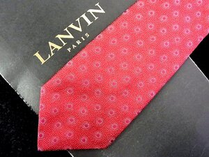 ♪今週の特売980円～♪3524♪良品【LANVIN】ランバン【ドット デザイン 柄】ネクタイ♪