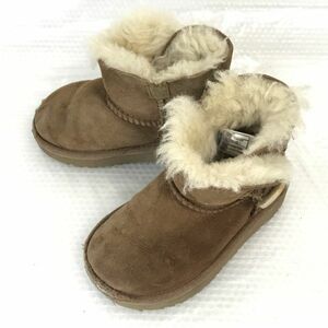 アグ/UGG★キッズ/ムートンブーツ【7/150/茶/BROWN】Shoes/boots◆Q-386