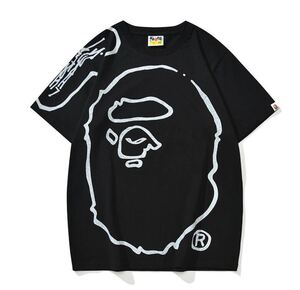 【人気デザイン】 a bathing ape tシャツ アベイシングエイプ bape T半袖 メンズ レディース男女兼用