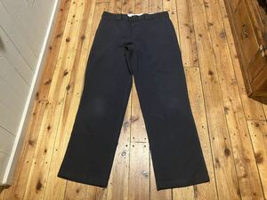 Dickies 874 USA輸入 w34 ネイビー 100円スタート　売り切り古着　ワークパンツ　チノパン 古着 ストレート 定番 ディッキーズ　紺色