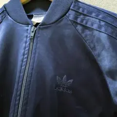 ヴィンテージ adidas オールネイビー トラックジャケット ジャージ ATP