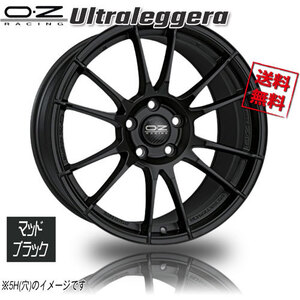 OZレーシング OZ Ultraleggera ウルトラレッジェーラ マットブラック 17インチ 4H100 7J+30 1本 68 業販4本購入で送料無料