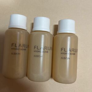 最新サンプル　ALアルビオンフラルネ　ハイドロボ化粧水18ml 3個+コットン