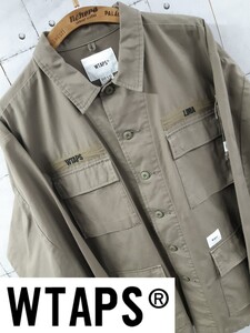 SALE！売り切り！19AW WTAPS JUNGLE LS グラフィック プリント ダブルタップス ジャングル ジャケット シャツ w-taps