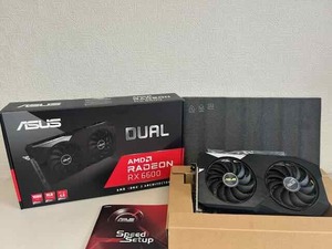 返品対応 送料無料 RX6600 スト6ベンチにて動作確認済み ゲーミングPCグラボ グラフィックボード (AS23) 配信 実況 ラデオン Radeon