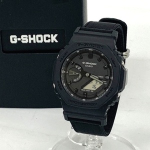 CASIO G-SHOCK GA-2100BCE-1AJF 腕時計 美品 箱付き ウォッチ アナログ デジタル 20気圧防水 カジュアル メンズ ブラック カシオ DF12125■