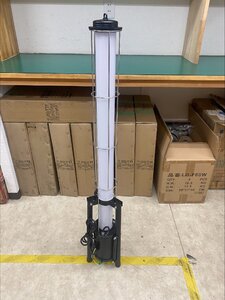 展示品 １円から LED AC 投光器 40W 4000lm 円柱型 タワーライト 作業灯 連結 昼白色 三脚 スタンド