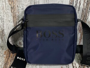 HUGO BOSS　ボス　 ショルダーバッグ　サコッシュ　 ボディバッグ　 ネイビー　