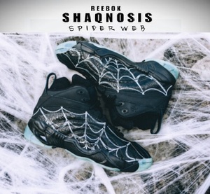 28.0cm ★ リーボック シャクノーシス スパイダー ウェブ スニーカー バッシュ 限定 ハロウィン Shaqnosis Spider Web FZ1359 US 10.0