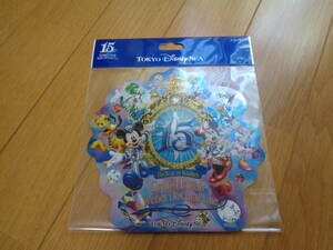 ディズニー☆15周年☆グランドフィナーレ☆ステッカー☆シール☆東京ディズニーリゾート新品ミッキーミニードナルドチップデールプルート