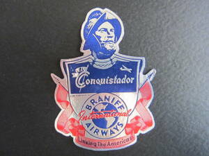 ブラニフ航空■BRANIFF International AIRWAYS■El Conquistador■エル コンキスタドール■Linking the Americas■1950