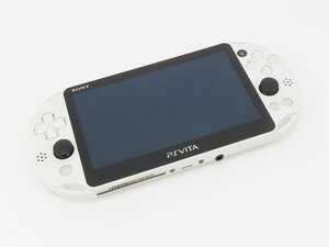 ○ジャンク【SONY ソニー】PS Vita Wi-Fiモデル + メモリーカード16GB PCH-2000 グレイシャーホワイト