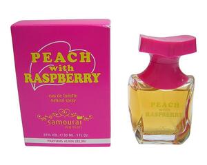 サムライウーマン　フルーツシリーズ　オーデトワレ　ピーチラズベリー　30ml　香水　アランドロン　SAMOURAI WOMAN　PEACH with RASBERRY