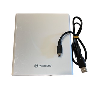 1円スタート DVDプレイヤー パソコン接続 TRANSCEND TS8XDVDRW-W ジャンク