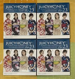 AVC ジューシーハニー PLUS #23 新品未開封4ボックス シュリンク付き『渚恋生 JULIA 美乃すずめ 美谷朱音』