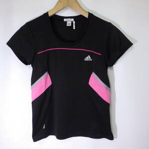 adidas/アディダス　climalite クリマライト 半袖Tシャツ スポーツウェア レディース　サイズ不明　ランニングやエクササイズに♪