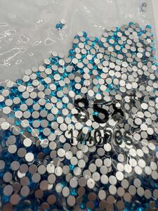 SS8 1440粒　水色　2mm ダイヤモンド　ライン　クリスタル　ネイル　デコ　ガラス　ストーン　ネイル　パーツ　アクセサリー