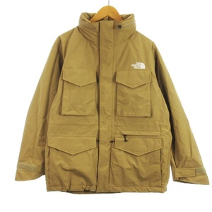 ザノースフェイス THE NORTH FACE ウォータープルーフフィールドジャケット フーディ ナイロン NP12331R ベージュ S ■ECS メンズ