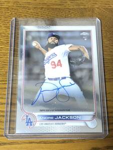 Andre Jackson rookie auto