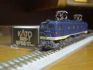 kato EF58 品番3020-7 動力車動作・ライト点灯確認済み