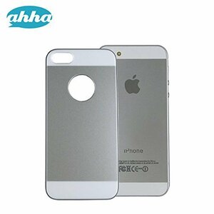 即決・送料込) ahha iPhoneSE(第一世代,2016)/5s/5 クラシック ケース ゴーマン ルナ・シルバー (液晶保護シートつき)