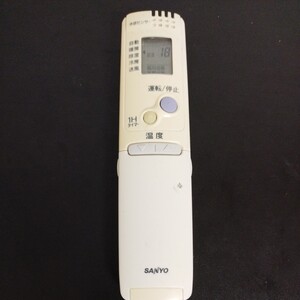 中古品★SANYO エアコンリモコン　RCS-ZU2