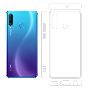 Ｂ級品 Huawei P30 Lite 透明 ソフト TPU ケース