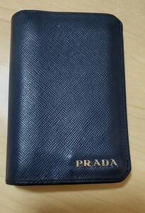 【中古】PRADA/プラダ 名刺入れ/カードケース