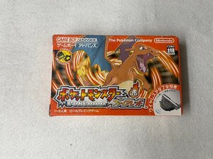 GBA/ポケットモンスター/ファイアレッド/説明書・アダプタ欠品/任天堂