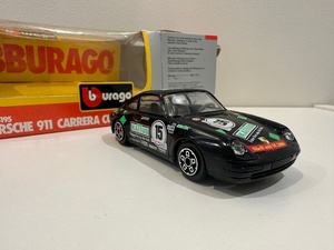 ☆ burago 1/43 ポルシェ 911 Carrera Cup Porsche 993 Carrera Cup #15 ブラーゴ☆