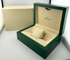 【ロレックス】　◎ROLEX◎　39141.71　腕時計　空箱　Lサイズ　緑　BOX　グリーン　VL5