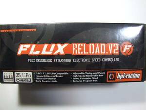 HPI　FLUX Reload V2　防水ブラシレス ESC ３セルリポ　クローラー