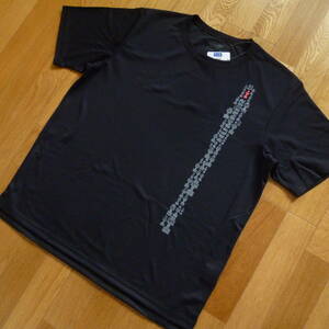 ★HUMMER DRY Tシャツ★ブラック/3L/半袖Tシャツ/縦ロゴ