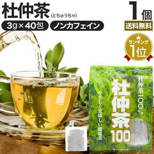 杜仲茶 とちゅう茶 茶葉 ティーパック ダイエット ダイエット食品 ハーブティー ティーバッグ 3g*40包 送料無料 宅配便