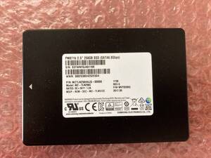 SAMSUNG PM871b SATA 256GB　2.5インチ SAMSUNG MZ7LN256HAJQ-00000 : 256.0 GB