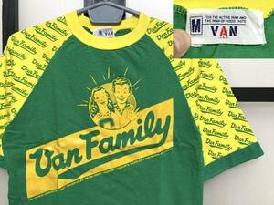 70s VAN JAC We Love Sports Tシャツ オリジナル / 1974 ヴァンヂャケット Family 当時物 Vintage ビンテージ