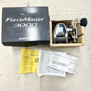 C308-M15-6836 SHIMANO Force Master3000 シマノ フォースマスター 電動リール 製品コード5RG453000 最大ドラグ力20Kg 釣り具