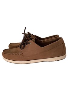 L.L.Bean◆デッキシューズ/UK9.5/BRW/レザー/Blucher Mocs Cactus