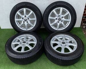 195/65R15 アルミ　ホイール　スタッドレス　タイヤ　付き．21年製．