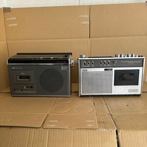 SONY CF-1630 /CF-2700ラジカセ 2台まとめ　ジャンク品　