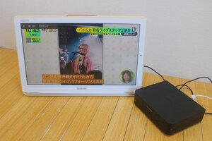 ★SHARPシャープ 16型ワイヤレス液晶テレビ 2T-C16AP★ホワイト防水18年製★2T-C16AP