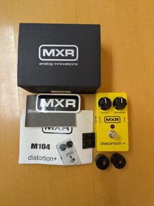 エフェクター MXR M104M distortion+美品 動作確認済