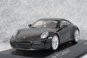 ● 1/43 ポルシェ 〓 911 ( 992 ) カレラ 4S / 201９年 ブラック メタリック 〓 PORSCHE MINICHAMPS