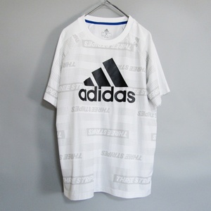 【値段交渉可】adidas　アディダス　スポーティーTシャツ　160サイズ